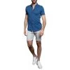 Chemise Avec Manches Courtes Et Col Américain Delahaye Bleu -Passons à la mode masculine ! 115426 150041vt chemise avec manches courtes et col americain delahaye bleu 01 600x600