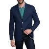 Blazer Avec Manches Longues Et Col Cubain Delahaye Coton Marine -Passons à la mode masculine ! 115430 150037vt blazer avec manches longues et col cubain delahaye coton marine 01 600x600