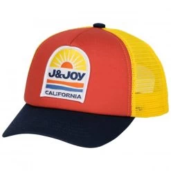 Casquette J&JOY Brique Tricolore