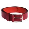 Ceinture Delahaye Cuir De Vache Rouge -Passons à la mode masculine ! 115536 150135vt ceinture delahaye cuir de vache rouge 01 600x600
