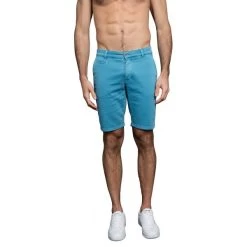 Short Delahaye En Coton Bleu Ciel