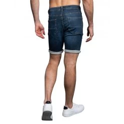 Short Delahaye Coton Indigo -Passons à la mode masculine ! 115544 150125vt short delahaye coton indigo 03 600x600