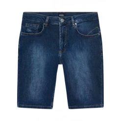 Short Delahaye Coton Indigo -Passons à la mode masculine ! 115544 150125vt short delahaye coton indigo 05 600x600