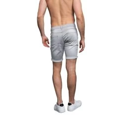 Short Delahaye Coton Gris -Passons à la mode masculine ! 115545 150124vt short delahaye coton gris 03 600x600