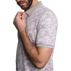 Polo Avec Manches Courtes Et Col Polo Delahaye Beige -Passons à la mode masculine ! 115566 150103vt polo avec manches courtes et col polo delahaye beige 03 600x600