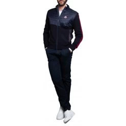 Gilet Avec Manches Longues Et Col Montant Delahaye Marine