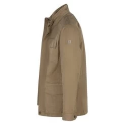 Parka Avec Manches Longues Et Col Montant CoFoX Coton Beige -Passons à la mode masculine ! 115677 150375vt parka avec manches longues et col montant cofox coton beige 03 600x600