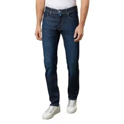 Jean Pierre Cardin Future Flex Lyon En Coton Stretch Indigo à Léger Délavé -Passons à la mode masculine ! 115684 150358vt jean pierre cardin future flex lyon en coton stretch indigo a leger delave 03 600x600