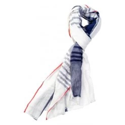 Foulard Mise Au Green Coton Bleu Vichy