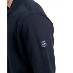 Cardigan Col Teddy Mise Au Green En Coton Bleu Marine -Passons à la mode masculine ! 115820 151120vt cardigan col teddy mise au green en coton bleu marine 04 600x600