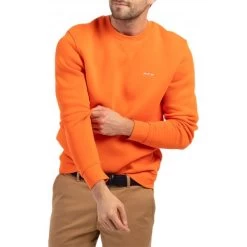 Sweat Avec Manches Longues Et Col Rond Mise Au Green Corail