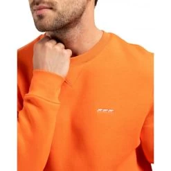 Sweat Avec Manches Longues Et Col Rond Mise Au Green Corail -Passons à la mode masculine ! 115824 151115vt sweat avec manches longues et col rond mise au green corail 03 600x600