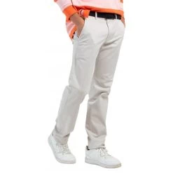 Pantalon Mise Au Green En Coton Gris