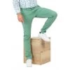 Pantalon Mise Au Green En Coton Vert D'eau