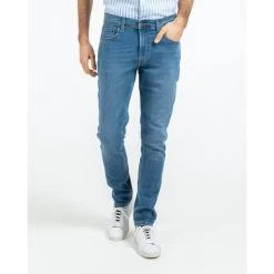 Jean Mise Au Green Coton Bleu