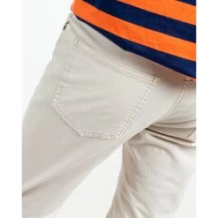 Pantalon Mise Au Green Coton Gris Clair -Passons à la mode masculine ! 115880 151015vt pantalon mise au green coton gris clair 04 600x600