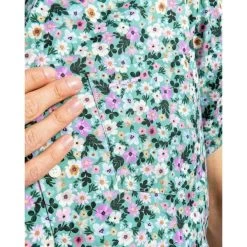 Chemise Avec Manches Courtes Et Col Américain Mise Au Green Coton Verte Fleurie -Passons à la mode masculine ! 115889 150996vt chemise avec manches courtes et col americain mise au green coton verte fleurie 03 600x600