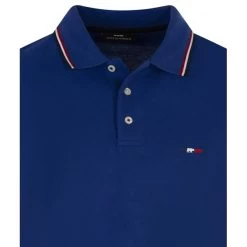 Polo En Maille Piquée Mise Au Green En Coton Avec Manches Courtes Et Col Boutonné Bleu -Passons à la mode masculine ! 116108 151822vt polo en maille piquee mise au green en coton avec manches courtes et col boutonne bleu 03 600x600