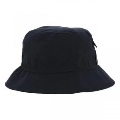 Bob Avec Cordon De Serrage à L'arrière Boss En Coton Bleu Marine