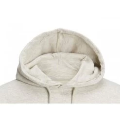 Sweat à Capuche Avec Manches Longues Et Col Croisé Jack & Jones + Coton Mélangé écru -Passons à la mode masculine ! 116350 145067vt sweat a capuche avec manches longues et col croise jack et jones coton melange ecru 03 600x600