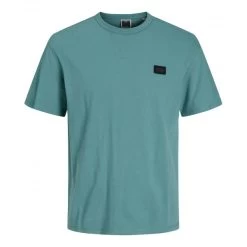 T-shirt Avec Manches Courtes Et Col Rond Jack & Jones + Coton Vert