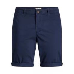 Short Jack & Jones + Bowie Short Grande Taille Coton Marine