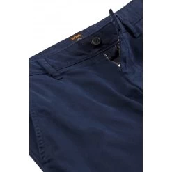 Pantalon Boss En Coton Stretch Bleu Marine à Une Coupe Slim Fit -Passons à la mode masculine ! 116387 143906vt pantalon boss en coton stretch bleu marine a une coupe slim fit 04 600x600