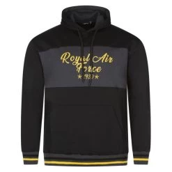 Sweat à Capuche Maxfort En Coton Avec Manches Longues Et Col à Capuche Noir Bicolore