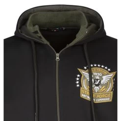 Sweat à Capuche Maxfort En Coton Avec Manches Longues Noir -Passons à la mode masculine ! 116415 141873vt sweat a capuche maxfort en coton avec manches longues noir 03 600x600