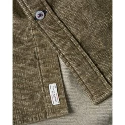 Chemise Tommy Hilfiger Big & Tall En Coton Biologique Mélangé Avec Manches Longues Et Col Américain Kaki -Passons à la mode masculine ! 116493 141758vt chemise tommy hilfiger big et tall en coton biologique melange slim avec manches longues et col americain kaki 03 600x600