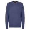 Pull Col V Tommy Hilfiger Big & Tall En Coton Biologique Mélangé Bleu -Passons à la mode masculine ! 116505 141746vt pull col v tommy hilfiger big et tall en coton biologique melange bleu 01 600x600