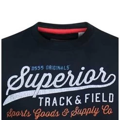 Sweat Col Ras Du Cou Duke Marlow Avec Manches Longues Bleu Marine -Passons à la mode masculine ! 116556 138032vt sweat col ras du cou duke marlow avec manches longues bleu marine 03 600x600