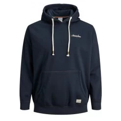 Sweat à Capuche Jack & Jones + Paul Tons Sweat Hood Avec Manches Longues Bleu Marine