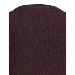 Pull Avec Manches Longues Et Col Rond Jack & Jones + Aaron Coton Bordeaux Maille Piquée -Passons à la mode masculine ! 116670 123302vt pull avec manches longues et col rond jack et jones aaron coton bordeaux maille piquee 03 600x600
