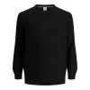 Pull Avec Manches Longues Et Col Rond Jack & Jones + Aaron Coton Noir Maille Piquée -Passons à la mode masculine ! 116671 123301vt pull avec manches longues et col rond jack et jones aaron coton noir maille piquee 01 600x600