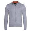 Cardigan Col Camionneur Green Island En Coton Mélangé Avec Manches Longues Gris Clair -Passons à la mode masculine ! 116674 123295vt cardigan col camionneur green island en coton melange avec manches longues gris clair 01 600x600