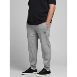 Jogging Jack & Jones + Coton Gris -Passons à la mode masculine ! 116719 115698vt jogging jack et jones coton gris 05 600x600