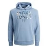 Sweat Jack & Jones + Avec Manches Longues Et Col Montant Bleu Ciel Avec Logo -Passons à la mode masculine ! 116758 109835vt sweat jack et jones avec manches longues et col montant bleu ciel avec logo 01 600x600