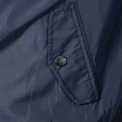 Veste Ruckfield Avec Manches Longues Et Col Montant Bleu Marine -Passons à la mode masculine ! 116761 106584vt veste ruckfield avec manches longues et col montant bleu marine 04 600x600
