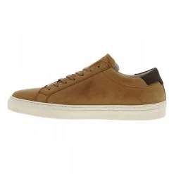 Baskets JACK & JONES En Cuir Cognac Et à Lacets Plats -Passons à la mode masculine ! 116829 17305ch 17305ch 03 600x600