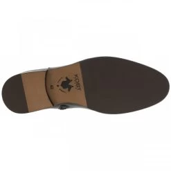 Boots Kost En Cuir Lisse Noir à Talon Décroché Bas Et Lacets Et Zip -Passons à la mode masculine ! 116844 17362ch boots kost en cuir lisse noir a talon decroche bas et lacets et zip 06 600x600