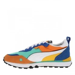 Sneakers Puma Multicolore Et à Lacets Plats -Passons à la mode masculine ! 116891 17654ch sneakers puma multicolore et a lacets plats 03 600x600