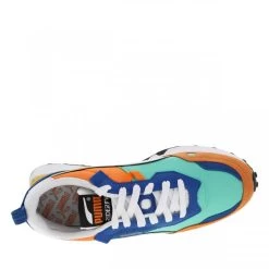 Sneakers Puma Multicolore Et à Lacets Plats -Passons à la mode masculine ! 116891 17654ch sneakers puma multicolore et a lacets plats 05 600x600