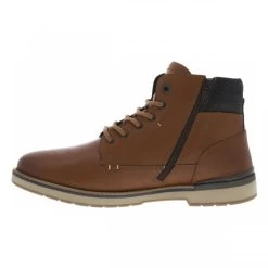 Bottines Redskins Cognac Et à Lacets Et Zip Latéral -Passons à la mode masculine ! 116895 17690ch bottines redskins cognac et a lacets et zip lateral 03 600x600