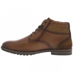 Boots Redskins En Cuir Marron à Talon Décroché Plat -Passons à la mode masculine ! 116897 17695ch boots redskins en cuir marron a talon decroche plat 03 600x600
