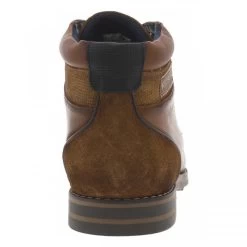 Boots Redskins En Cuir Marron à Talon Décroché Plat -Passons à la mode masculine ! 116897 17695ch boots redskins en cuir marron a talon decroche plat 04 600x600