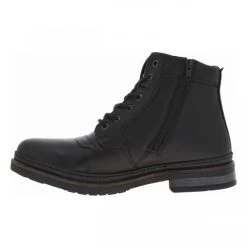 Bottines Redskins En Cuir Noires Et à Lacets Et Zip Latéral -Passons à la mode masculine ! 116903 17701ch bottines redskins en cuir noires et a lacets et zip lateral 03 600x600