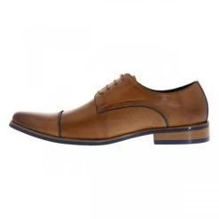Derbies Kdopa Lorick En Cuir Patiné Cognac Fumé Fabriquées En France -Passons à la mode masculine ! 117107 20042ch derbies kdopa lorick en cuir patine cognac fume fabriquees en france 03 600x600