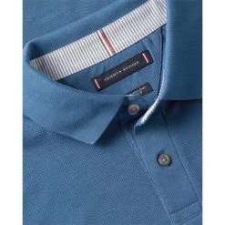 Polo Tommy Hilfiger Big & Tall Grande Taille Coton Avec Manches Courtes Et Col Polo Indigo -Passons à la mode masculine ! 117306 153315vt polo tommy hilfiger big et tall grande taille coton avec manches courtes et col polo indigo 03 600x600