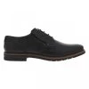 Derbies Bugatti En Cuir Noir à Talon Décroché Bas, Lacet Tressé -Passons à la mode masculine ! 117437 20153ch derbies bugatti en cuir noir a talon decroche bas lacet tresse 01 600x600